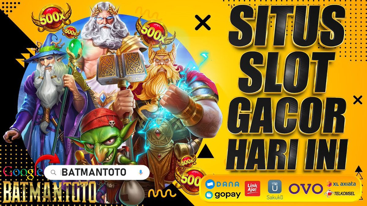 BATMANTOTO_'s tweet photo. batmantoto situs slot gacor hari ini
#batmantoto #situsgacor #situsaman #situsterpercaya #situstogel https://t.co/1sIDS4vzFi