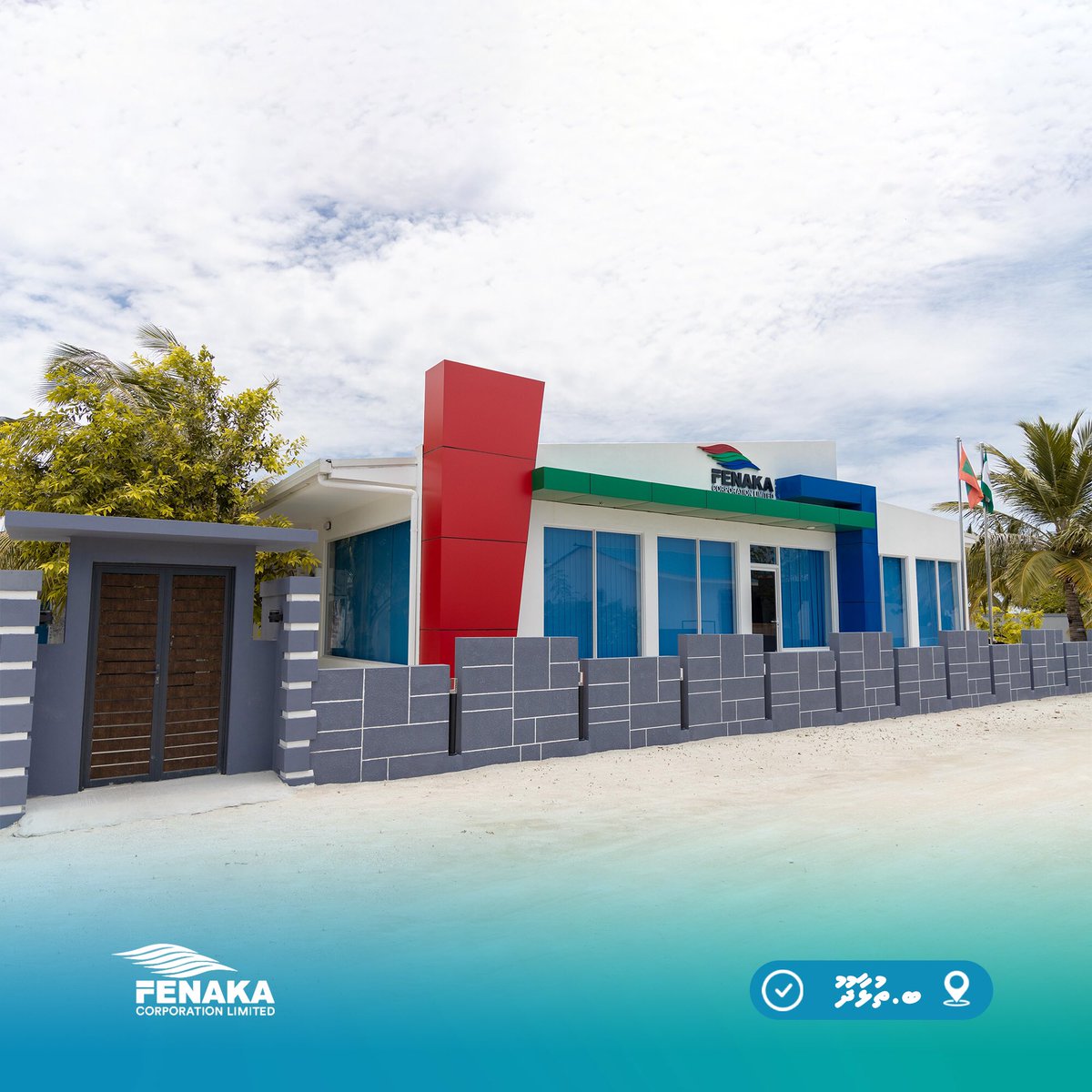 TeamFenaka's tweet photo. ބ. ތުޅާދޫގައި އައު އޮފީސް ޢިމާރާތްކޮށް ނިންމައި، އެތަނުން ރައްޔިތުންނަށް ޚިދުމަތް ދޭން ވަނީ ފަށާފައި . https://t.co/WAQD9AL3SF