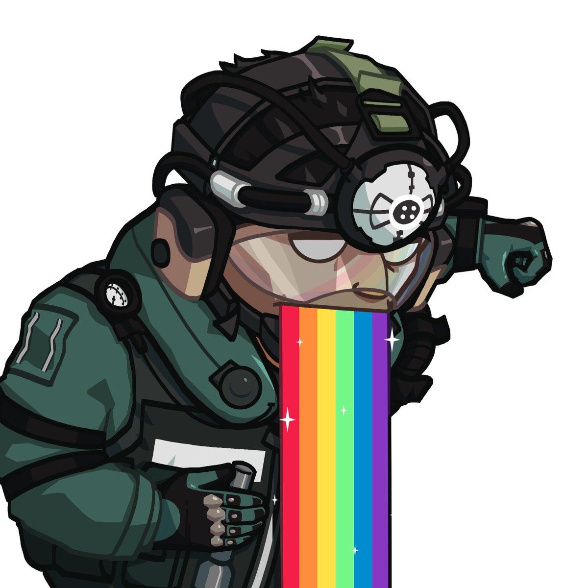 HeLongshan's tweet photo. #RainbowSixSiege #R6Community #R6S 🙂R6S memes Part 2-2 https://t.co/2MQUgX2Neh