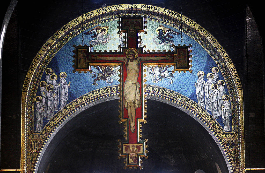 NEWSMAX's tweet photo. The Roman Catholic Jesuit order claimed it expelled Father Marko Ivan Rupnik, an internationally-known religious artist accused of sexual, psychological, and spiritual abuse. https://t.co/jjS7Pfh84m https://t.co/Yb6qKJLPIN