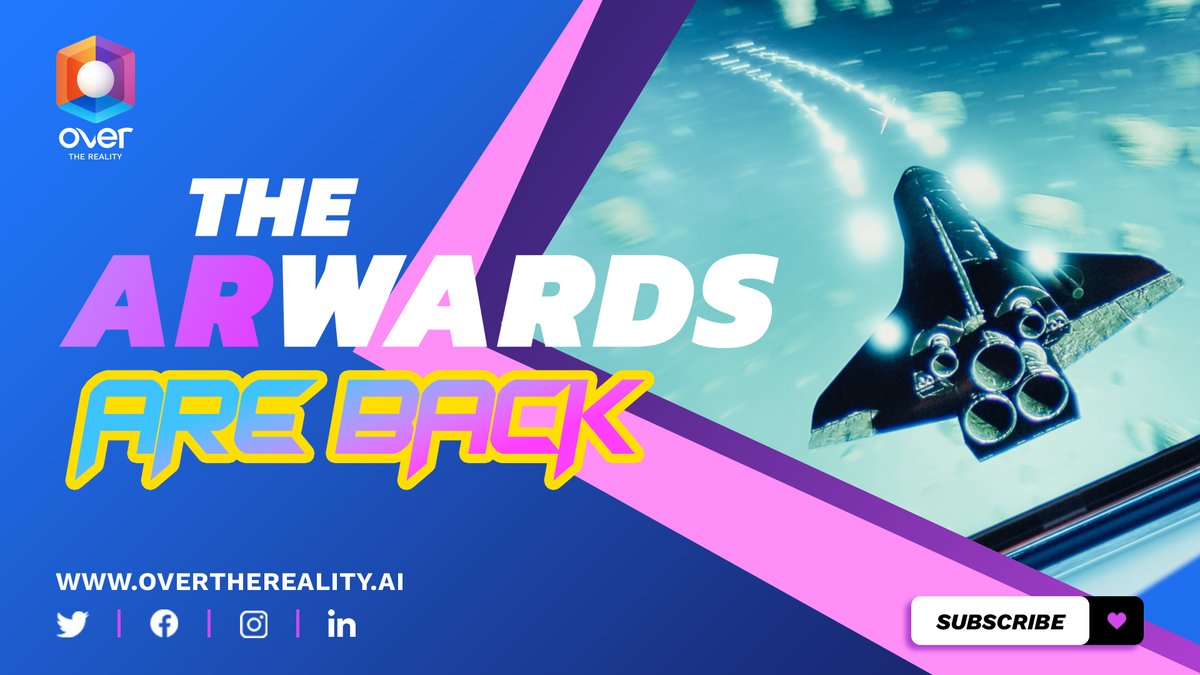 OVRtheReality's tweet image. 🔥The future of AR Gaming is here🚀
‼️ Join the 9th Edition ARwards and Create AR Games.

It's easy to enter. Just watch the short video tutorial on how simple it is to get started:
🔗youtu.be/RlIA50Sa1mA

#ARgaming #Unity3D #UnitySDK #metaverse #AR #gaming #Web3 #ARwards