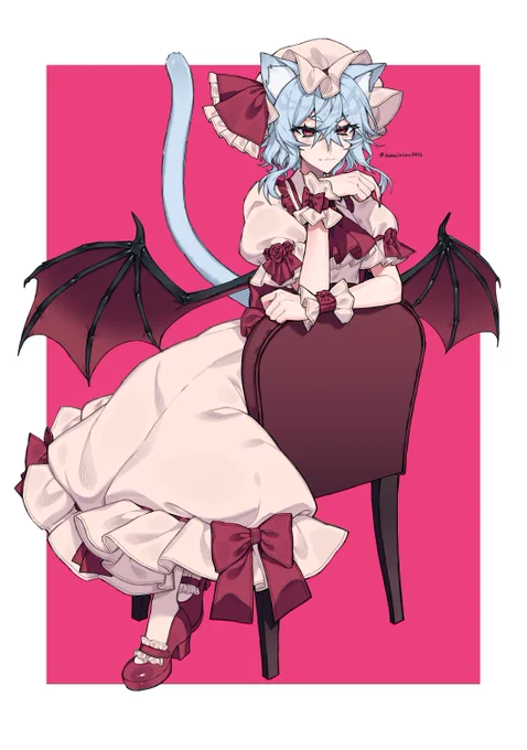 「にゃんれみ」 思わずちゅーるを献上したくなるお嬢様が描けましたよ～
