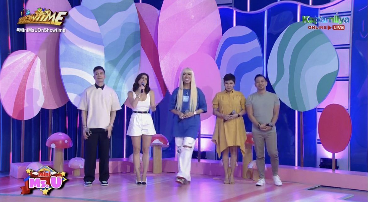 drixsalazar's tweet image. #MiniMsUonShowtime @itsShowtimeNa