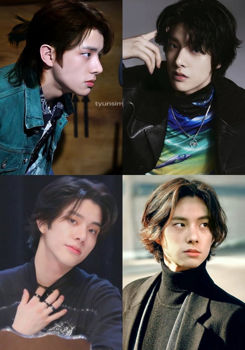 Jake surely looks good with short hair but here's an edited photos of Jake with long hair, look how it suits him! He wanted to grow his hair, let him be. He just needed support, not your 'no'! #enhypen_jake