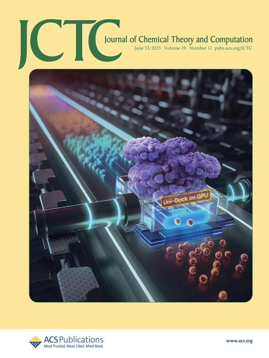 intelli_science's tweet image. JCTC June cover features Uni-Dock by @klklklzzd @allyzbo and team at DPTech, which reported &amp;gt;10x speed boost over AutoDock-GPU / Vina-GPU. Details here intelli-science.com/p/jctc-cover-u… ; @JCIM_JCTC @ACSPublications