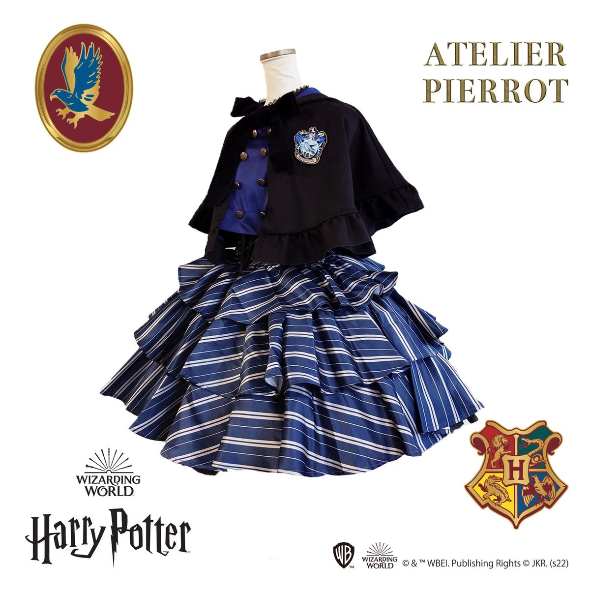 ATELIER PIERROT ハリーポッター スカート　グリフィンドール ATELIER PIERROT】Harry Potter /Ribbon Skirt｜ATELIER-PIERROT