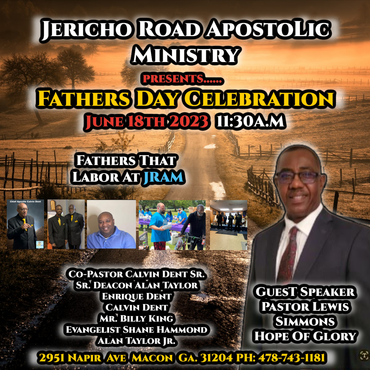 jerichoroad2951's tweet photo. JRAM Father's Day Program was a awesome event. If you would like to be apart of our community please contact PH: 478-743-1181

#JRAM #JerichoRoadCommunityCenter #church #God #Jesus #HappyFathersDay #FathersDay #worship #praise #men #family #love #women #kids #Georgia #Macon https://t.co/CNm8J6zvfu