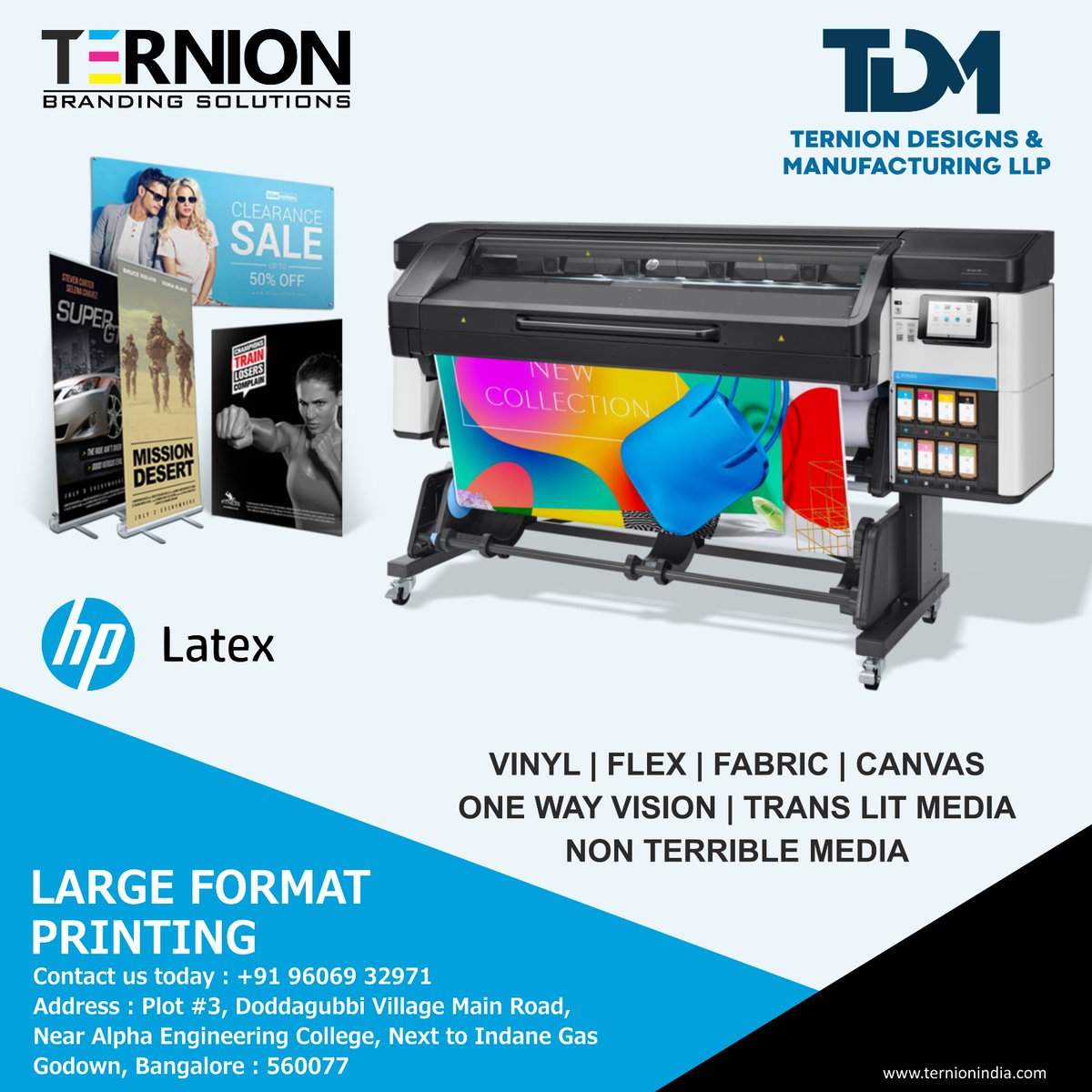 ternionindia's tweet photo. Contact us for all types of printing services using HP Latex technology in South India
Dial : 9606932971
Or Dm

#hplatex
#hplatex700 #hpprinter #hplatexseries #hpprinting #printing #design #print #karnataka #bengaluru #southindia https://t.co/Msenfm4Gwj