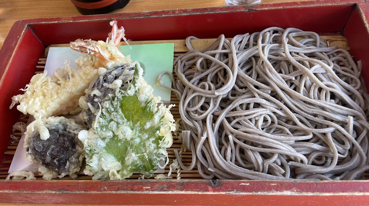 天童💚生そば