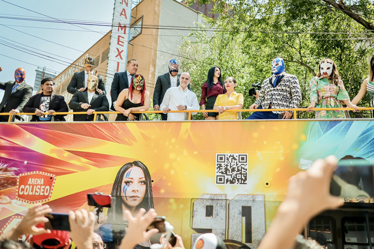 CMLL_OFICIAL's tweet image. 📸 instagram.com/cmll_mx  

#CMLL #LuchaLibre #90AniversarioCMLL