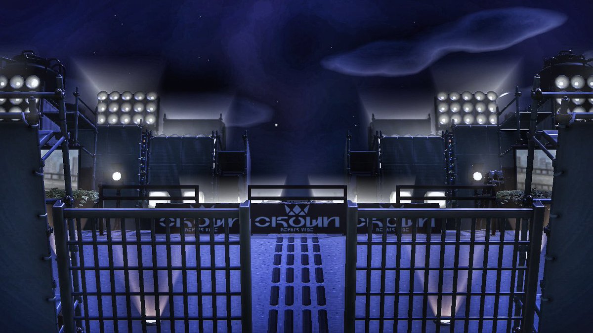 hal3486's tweet image. 島クリし直すなら最初に作りたいと思っていたライブステージが完成しました‼️

ステージ裏は停泊場になってるのでそこからDJケケなどアーティストが来る設定です🛥️💨

またあつロックが開かれるとしたら是非この会場を笑🍀

この調子でモノトーンの島作り頑張ります🛠️
#あつまれどうぶつの森 
#あつ森