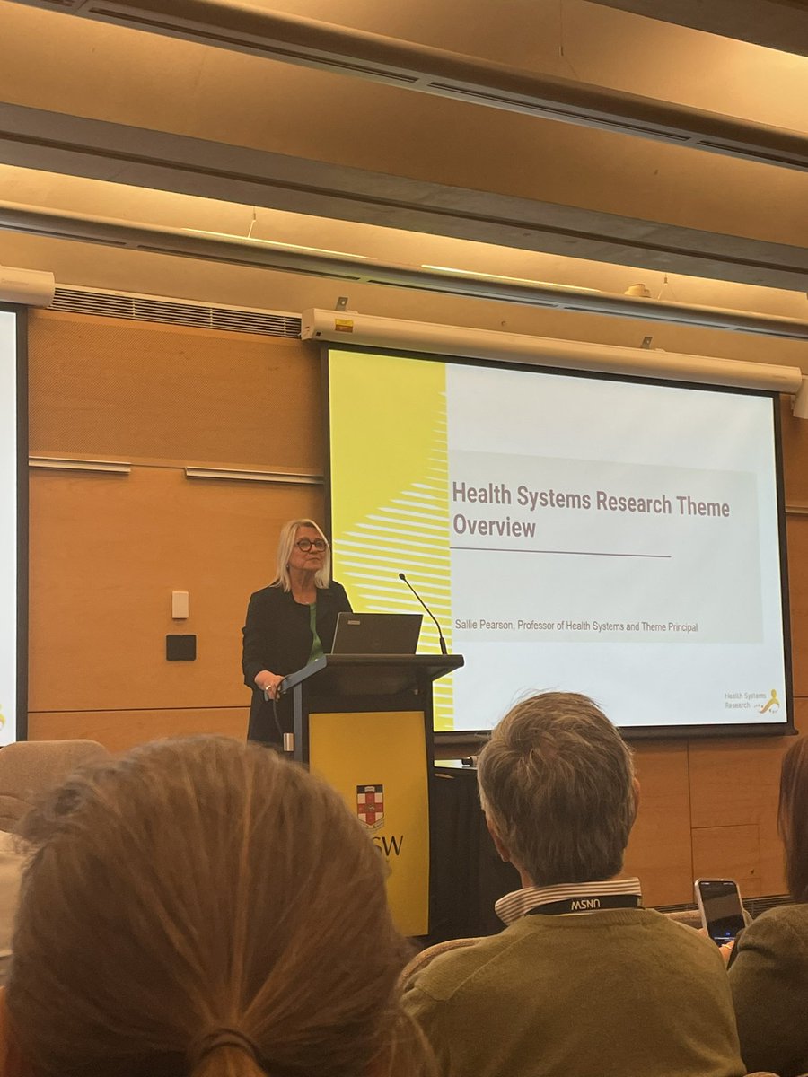 🆃🅾🅳🅰🆈: 
 <a href="/UNSWMedicine/">UNSW Medicine & Health</a> launches the 𝑯𝒆𝒂𝒍𝒕𝒉 𝑺𝒚𝒔𝒕𝒆𝒎𝒔 𝑹𝒆𝒔𝒆𝒂𝒓𝒄𝒉 𝑻𝒉𝒆𝒎𝒆 (follow here➡️ <a href="/UNSWhsr/">Health Systems Research Theme, UNSW</a>) 🙌

Aiming to transform health systems by developing and implementing high-quality person-centered EQUITABLE health care 🤩

#healthsystemsresearchUNSW