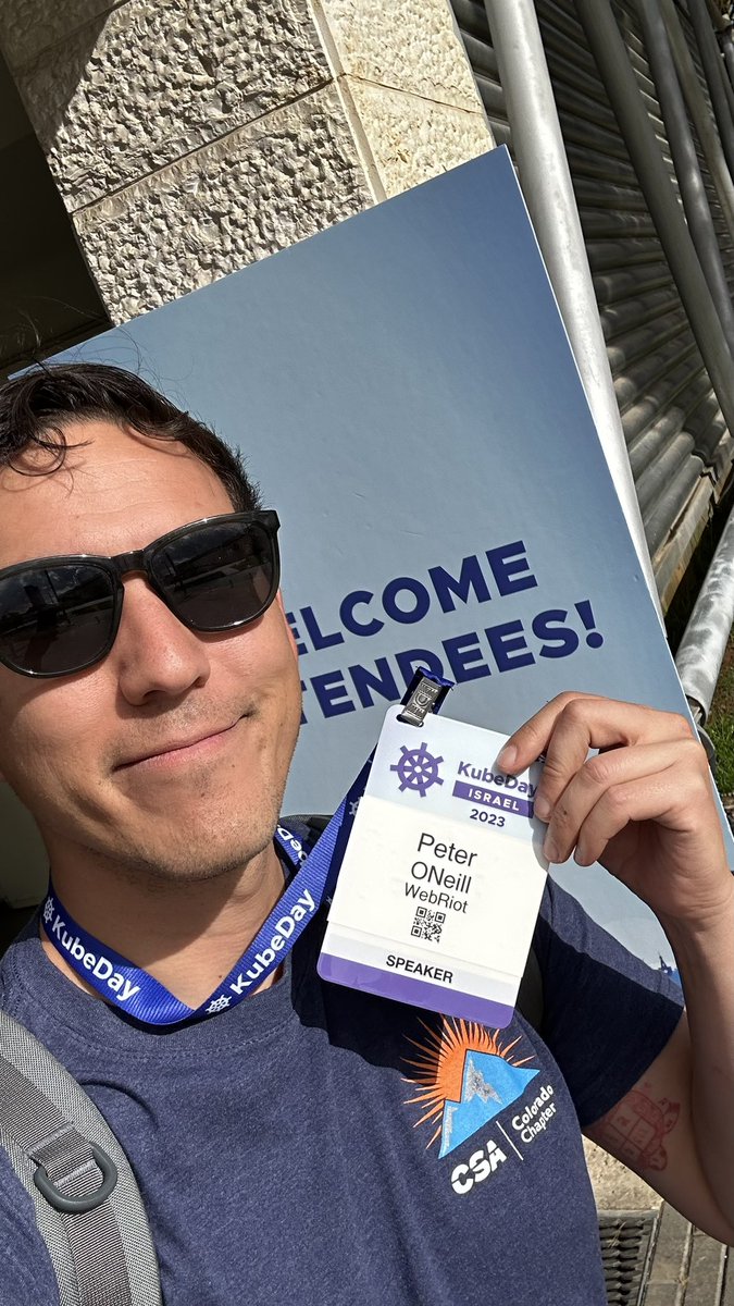 If you’re at #KubeDay catch <a href="/peteroneilljr/">Peter</a> talk about @openpolicyagent!