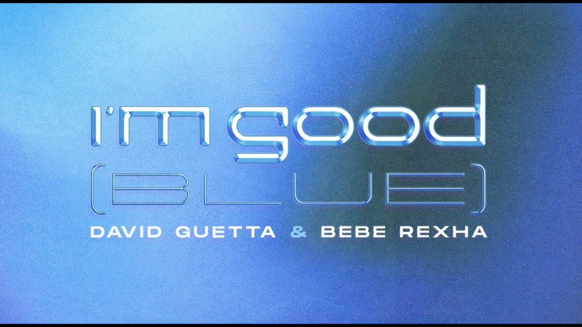 beatfeel_'s tweet photo. Just discovered 'I'm Good (Blue)' by @davidguetta and @BebeRexha , and it's an absolute banger! 🔥 The catchy beats and Bebe's powerful vocals make this song an instant mood booster. Can't stop hitting the replay button! 🎶💙 #ImGoodBlue #DavidGuetta #BebeRexha https://t.co/RbnVMhsw8d
