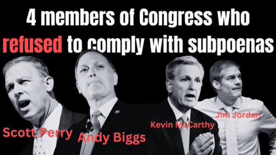 @strikercris05 @RealStevefriend @HouseGOP THE FASCIST GOP PROVED SUBPOENAS MEAN NOTHING