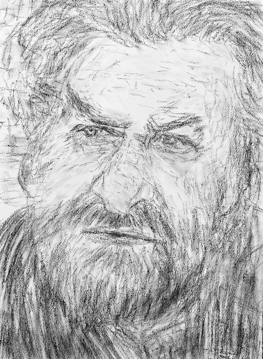 TomdeloheryJ's tweet photo. #lifedrawing #artprep for #painting #portrait of @LachyHulme #lachyhulme #australianactorlachyhulme #actorlachyhulme #legendlachyhulme by #artistthomasdelohery #thomasdelohery @TomdeloheryJ for @thelesterprize #thelesterprize #lesterprize #australianart https://t.co/d80qPjq98Q