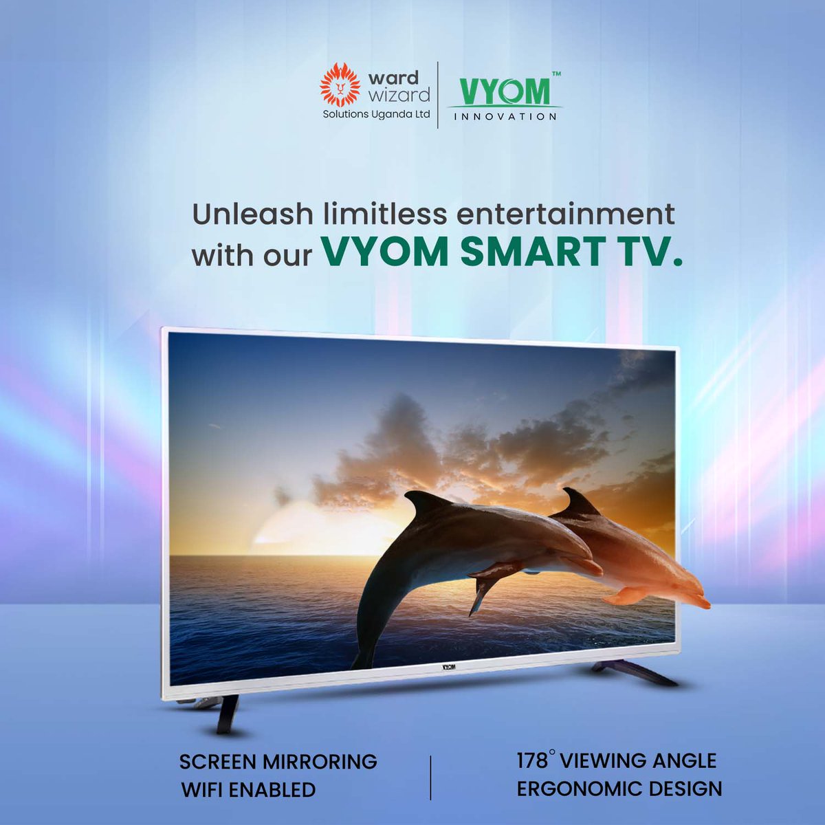 WardwizardU's tweet photo. Get ready to unleash high-definition entertainment with a Vyom smart TV.

To know more visit: https://t.co/6j0b7guiu2…
.
#VyomInnovation #smarttv #technology #wifi #screenmirroring #usb #hdmi #1080p #dolby #fullhd #gamingmode https://t.co/LzxcEpjP9M