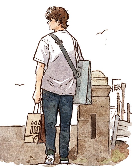 「bag jeans」 illustration images(Latest)｜5pages