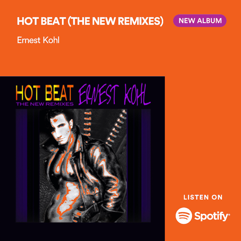 Stream The Brand New Smash #1Hit: ERNEST KOHL -HOT BEAT (THE NEW REMIXES) Right Now!:      
Feat. 25 Hot New Remixes!  🔥
Spotify: rb.gy/i72dx   
YouTube: rb.gy/1z5jf    
Apple/iTunes: apple.co/3WWOaZI 
#1Hit #Top40 #NewRelease #Pop #EDM #DanceMusic