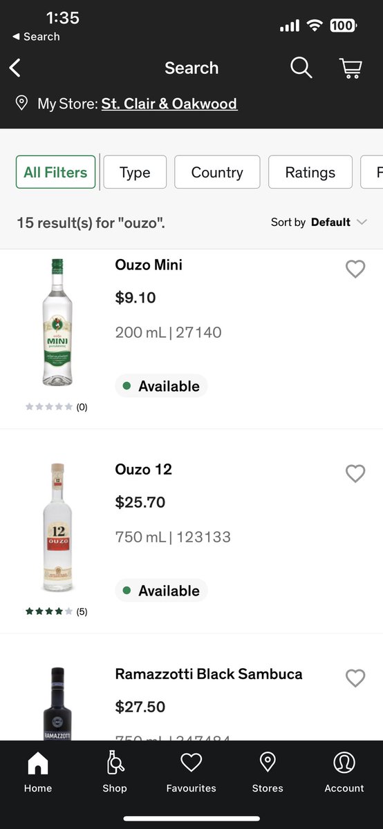 Berkayclk's tweet photo. @Profesorfacia @cosuzer Yeni Raki, Kanada Toronto’da $42.5, yan komsu yunanlarin Ouzo $25 https://t.co/D6T50cmiWM