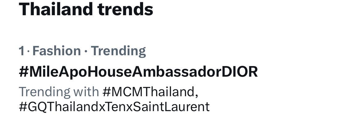 ellieellie110's tweet photo. Look who is trending on No1 already 💅

MILEAPO BA DIOR THAILAND 

@milephakphum @Nnattawin1
@Dior 
#MileApoHouseAmbassadorDIOR https://t.co/gKvHejZOMA