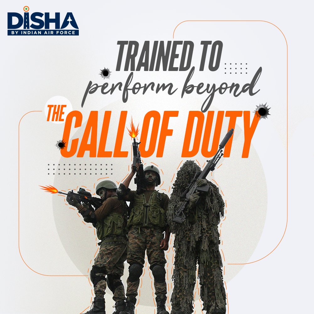CareerinIAF's tweet photo. GARUD- The formidable special forces unit trained for Counter terrorism, Hostage rescue, and Military tasks.
REGISTER NOW for AFCAT 02/2023, visit
https://t.co/CLceAB8hUz

#IAF #IndianAirForce #DISHAbyIndianAirForce #CareerInIAF #Garud #AFCAT2023 #JoinIAF https://t.co/HYZqiuDRdP