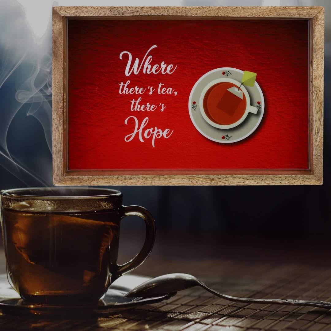“Sometimes all you need is a good cup of Tea”
– Unknown

Shop here - bit.ly/2TrIBmL

#tealovers #tealoversunite #booksetc #teatray #tray #morningtea
#MondayMotivation