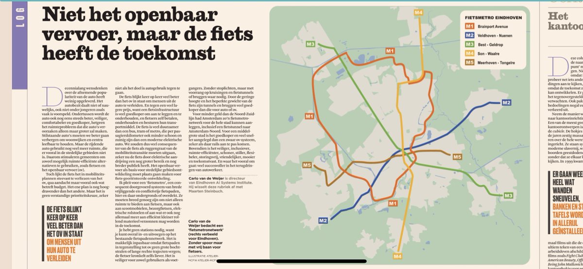 <a href="/mijvoorbeterov/">voorbeterov.nl</a> Auto en ov zijn toch nauwelijks communicerende vaten? Als je in een gebied autogebruik wil laten inkrimpen moet je vooral fietsvoorzieningen investeren. Nog een pittige column ;-):