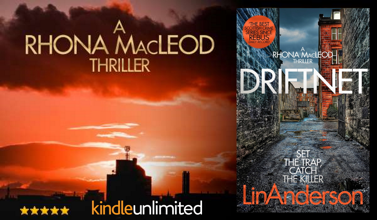 ★★★★★ Review for DRIFTNET - 'Gripping stuff. Great story, hooked on Rhona character, can’t wait to read follow up books' viewBook.at/Driftnet  #Thriller #CSI #Mystery #CrimeFiction #LinAnderson #BloodyScotland #IARTG #KU