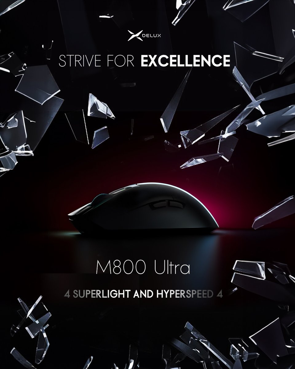 Introducing the [𝗠𝟴𝟬𝟬 𝗨𝗹𝘁𝗿𝗮], the ultimate gaming mouse that will level up your gaming experience! 🖱️📷💥
