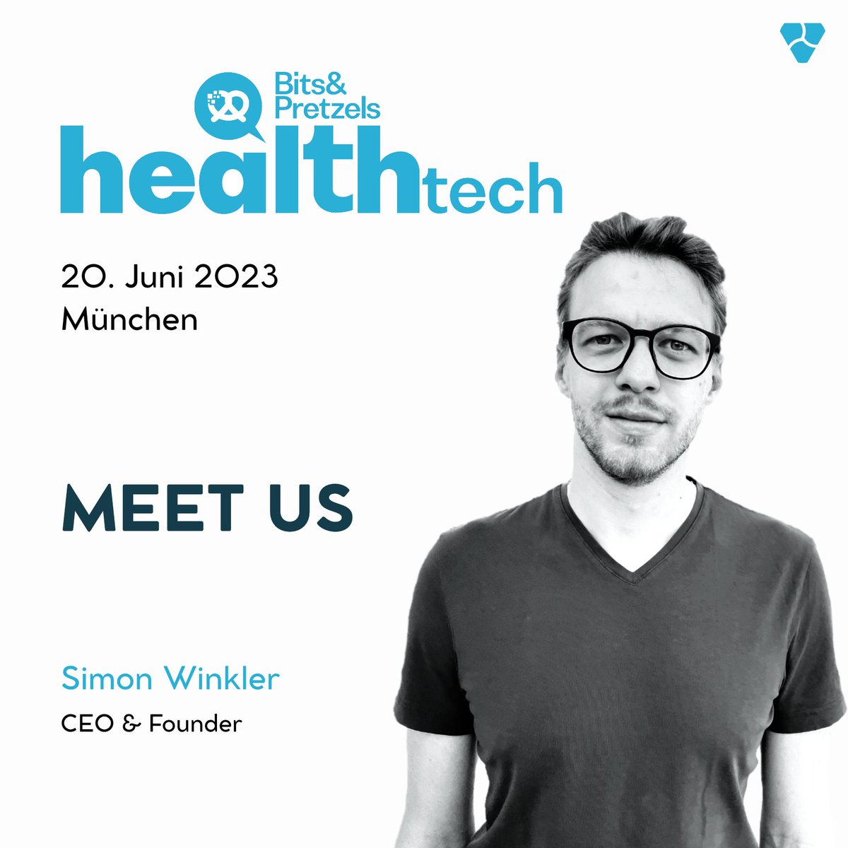 AcaltaGmbh's tweet photo. Lust auf a Brezn? 🥨🍺
➡️ Dann trefft uns morgen, am 20. Juni bei der @bitsHealthTech in München! 
Gemeinsam für mehr Digitalisierung im Gesundheitswesen 💪🏼
#acalta #rethinkhealthcare #bitsandpretzels #digitalhealth #startup #munich https://t.co/jpGeEqZDc7