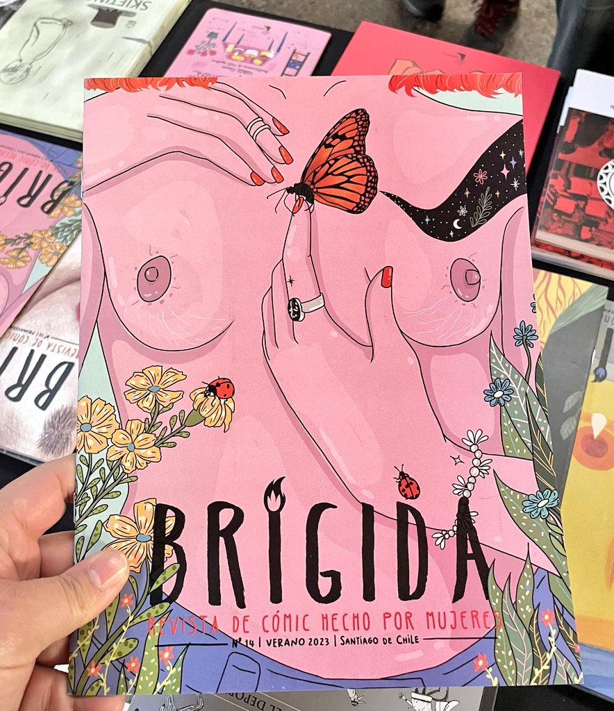 La última portada de la revista Brígida... Por Paulina Rosso 🦋