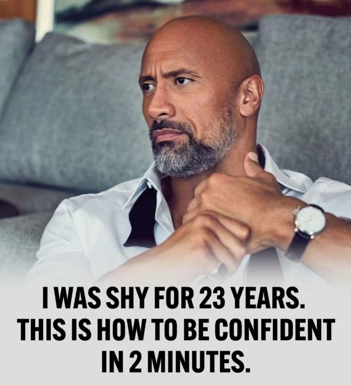 I Was Shy For 23 Years.

This Is How To Be Confident In 2 Minutes:
