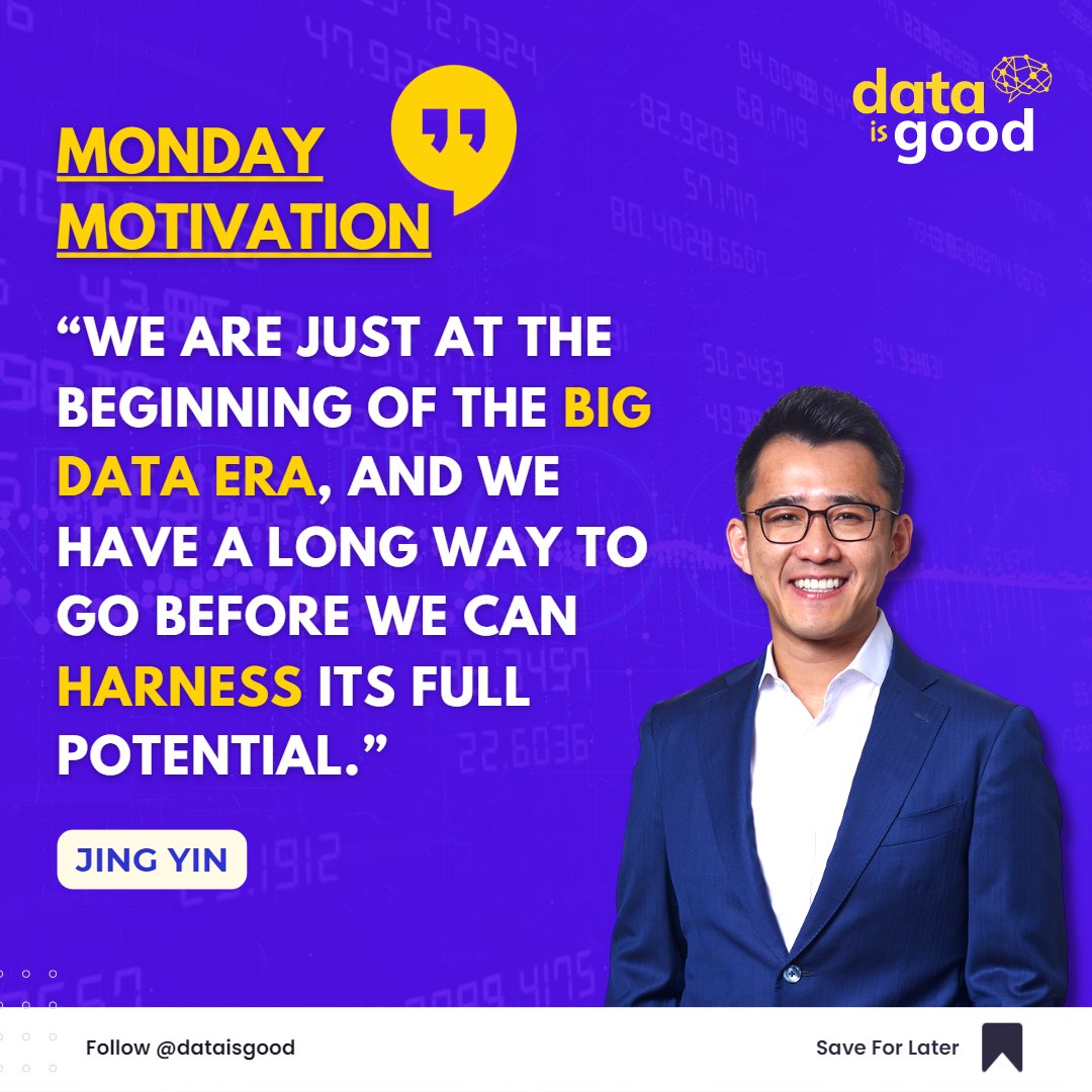 dataisgoodcom's tweet photo. Mondays are for manifesting dreams into reality! 🌈🚀 Write down your goals and take the first step today☀️💼
#DataIsGood #datascience #BigData #MondayMotivational #goals2023 #careers #python #ai #MondayMantra #CreateYourSunshine #Focus #hardworking #UnleashPotential https://t.co/iG45iBqpnF