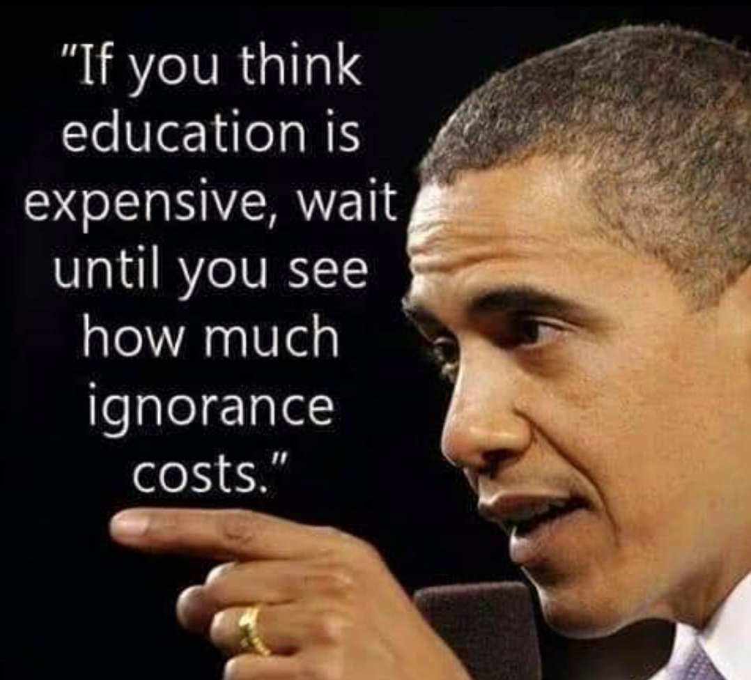 If you think education is expensive, wait until you see how much ignorance costs. #quotes