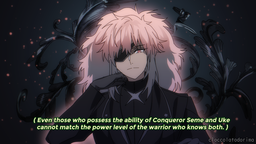 Throwback concept post:
Shounen battle anime but everyone uses BL powers