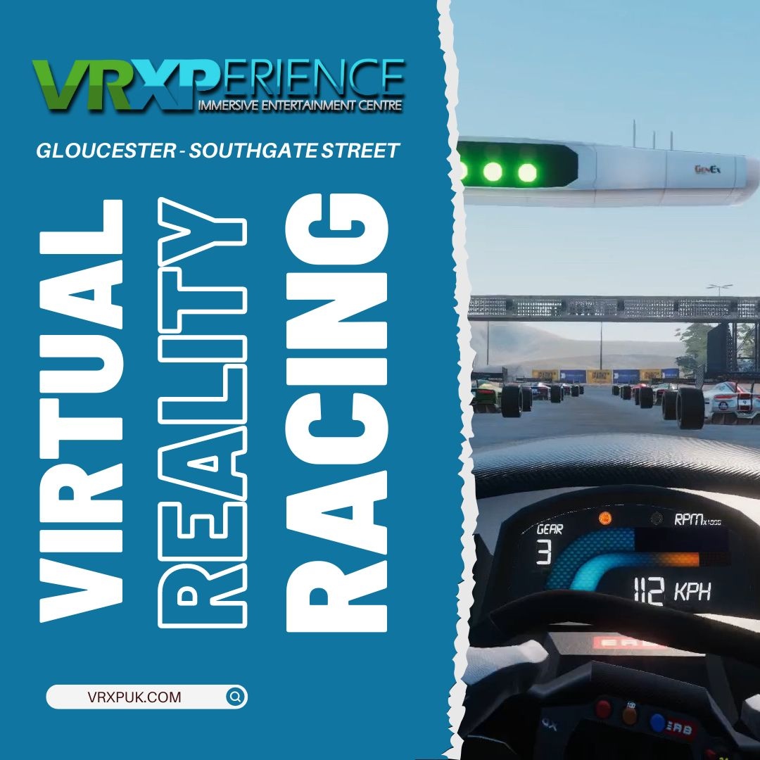 VRXPUK's tweet photo. Gear up for an adrenaline-pumping race like no other at VRXP Gloucester! 

https://t.co/o3jrpjIJT4 - Southgate Street, Gloucester

#VRXPRacing #VirtualRealityRacing #NeedForSpeed #VirtualAdrenaline #GamingCommunity  #RaceToVictory #racingsimulator #simracing https://t.co/xeP1V6u7Lk