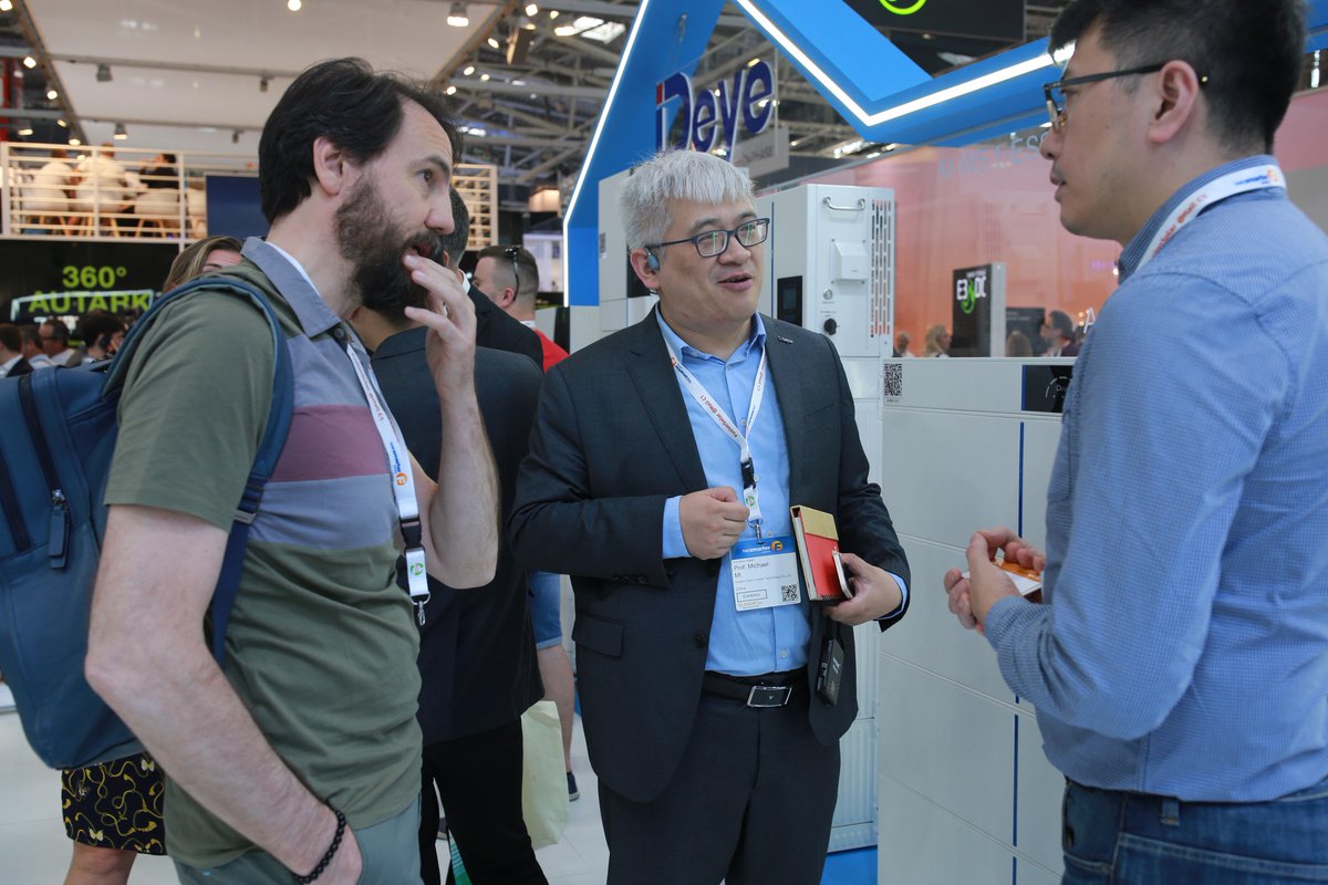 DeyeInverter's tweet photo. #IntersolarEurope2023 The Intersolar exhibition has been to the end.🥳
📷Thanks for everyone who visited us,and communicated with us in the three days! Deye will spare no efforts to optimize our products and services ! https://t.co/ATGOgpd587