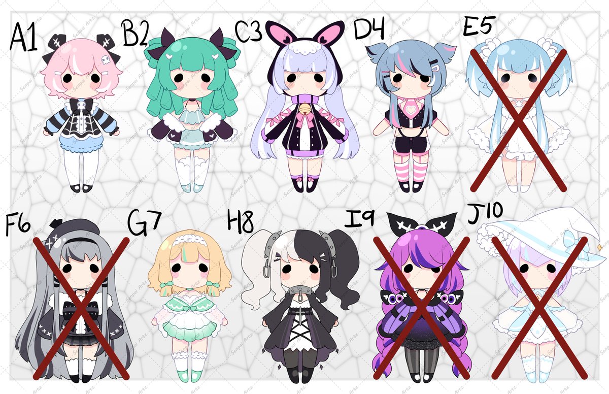 SenpaiArtz's tweet photo. ✨All adoptables are 25$ ea! ✨

Here are what is left of this batch rn!

they all come with commercial use  

https://t.co/8QH2mCfB2V 

#vtuberEN #vtuber #adoptable #demonfox #vtuberassets #Design #Vtuber #adoptables https://t.co/Iu9be44O4a
