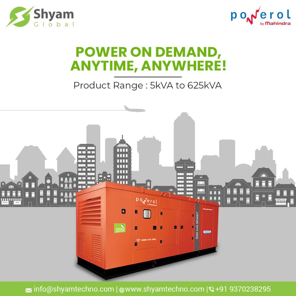 Uninterrupted power supply on demand anytime anywhere⚡💥
.
.
.
#backuppower #backup #sustainableliving #PowerUp #BackupPower #genset #reliability #efficiency #energy #powerful #gensets #mahindra #powerol #powerhouse #UninterruptedPower #technology #shyamglobal