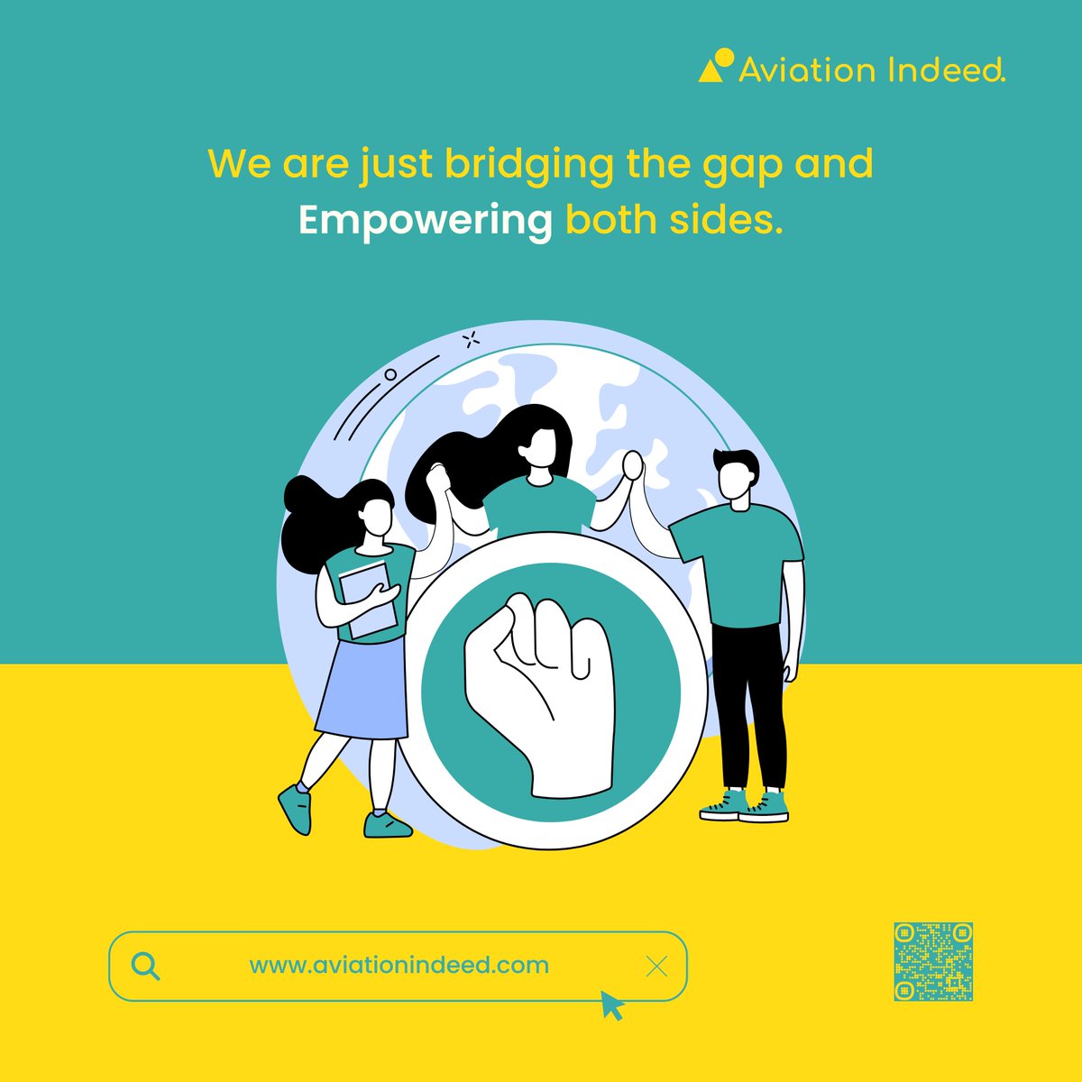 The connection between companies and candidates.

#aviationindeed #employees #empowered #empower #staffingandrecruiting #culture #aviationindeed #hire #branding #success #urgenthiring #trainer #trainerjobs #hiringnow #hiringalert #hiring #recruiters #talentacquisition #staffing