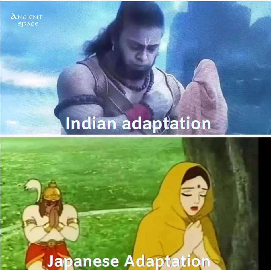 as17756's tweet photo. Hurting our religious sentiments is favourite hobby of Bollywood  😤🙌🏻

#BanAdipurushMovie https://t.co/luZwS2Jy0x