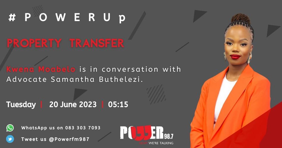 Join adv. Samantha Buthelezi bright and early tomorrow morning on PowerFM 98.7 on the #PowerUp show with @kwenaldinho 

#RadioInterview #LegalTalk #BlackAdvocate #LawThroughLife #DigitalLibrary #PRDiaries