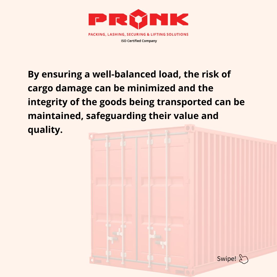 JustPronkIt's tweet image. In this post, we have explainer the importance of weight distribution and weight balance while #lashing inside #containers.

Get in touch with us to discuss your lashing requirements and get customized solutions - lnkd.in/dxR4XJgN