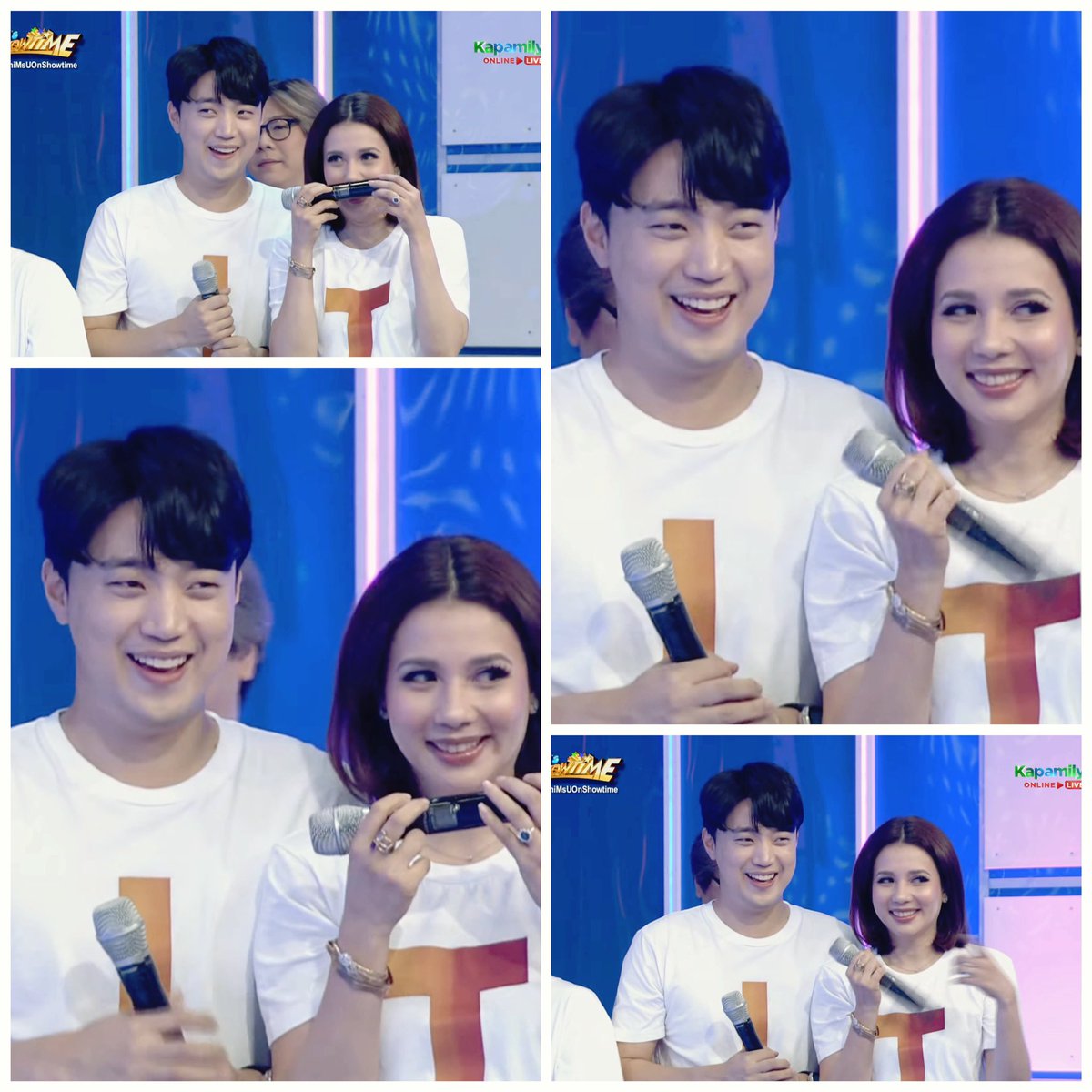 itsmejulia24's tweet image. Best friend moment @ryanbang and @anakarylle 
 #MiniMsUonShowtime