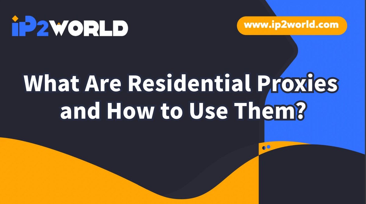ip2world's tweet image. Ever wondered what are residential proxies and how to use them?
🏠They&apos;re IP addresses linked to real residential locations, perfect for web scraping, anonymity, geo-targeting &amp;amp; more!🌍 
Learn how to utilize them efficiently👇
ip2world.com/blog/what-are-…
#ResidentialProxies #WebTech