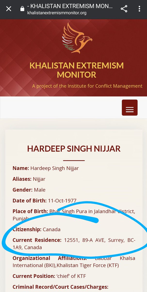 Indian State is literally Making Hitlist of Sikhs and posting their private  addresses  &amp;  their job locations.
India has history of spying &amp; killing Sikhs on foreign lands.
It’s time for Sikhs to act as a Nation &amp; reply them in their language.
