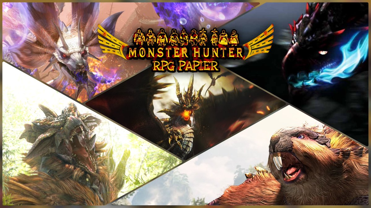 Mr_pyro01's tweet photo. MONSTER HUNTER RPG PAPIER - Version 7.0

Voici la liste (thread) des nouveaux monstres OFFICIELLE qui vont apparaître dans le jeu, suivie d'une petite description ! 👇

Faites chauffer vos dés, ça va chasser ! 🔥🎲

#MHRPGPapier #MonsterHunter #JDR https://t.co/N7eeDU874J