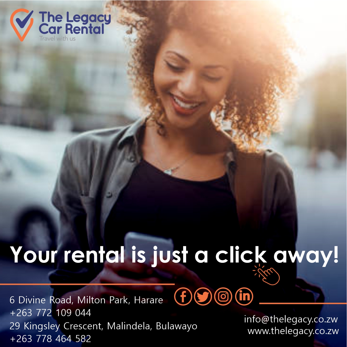 Your rental is just a click away!
#happymonday #stressfree #choiceisyours #Click #carrental #HassleFree #ChauffeurDrive #rent #Monday #clicktobook #chauffeur #easyhire #carhire #vehicle #yeswecan #hire #car #travel #booknow #startyourjourney #travelwithus #choose #us #rental