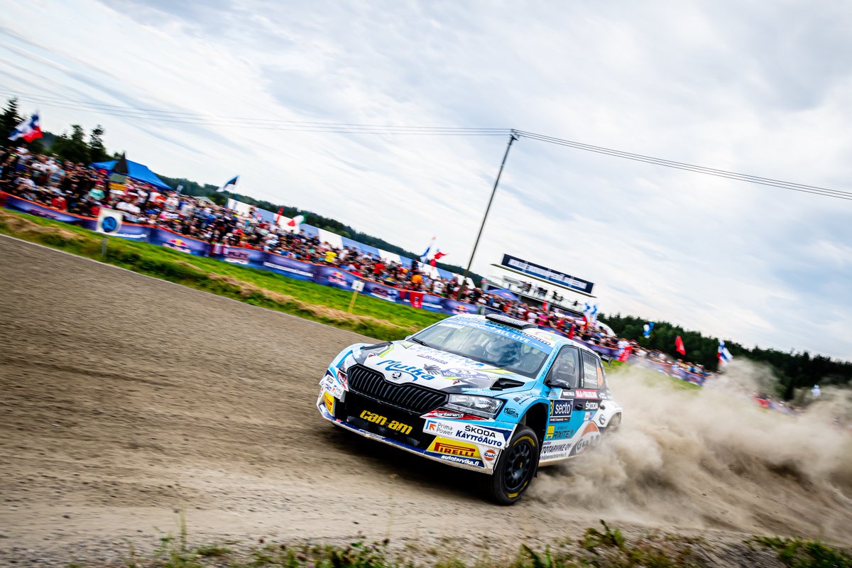 RallyFinland's tweet photo. #HimosJämsä on isosti mukana Secto Rally Finlandissa! Jämsän seudulla ajetaan 8 ek:ta ja sunnuntai huipentuu Himos-Jämsän Power Stageen sekä palkintojenjakoon!

Tsekkaa monipuoliset oheisohjelmat sekä majoitus- ja ruokailutarjonta: https://t.co/5MjhhdRMfr

📸Toni Ollikainen / AKK https://t.co/5pWFyOCuqN